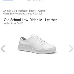 Unisex water/oil proof leather shoes